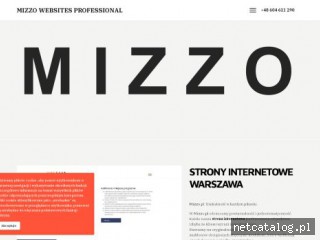 Zrzut ekranu strony mizzo.pl