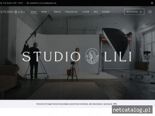 Zrzut ekranu strony studiolili.pl